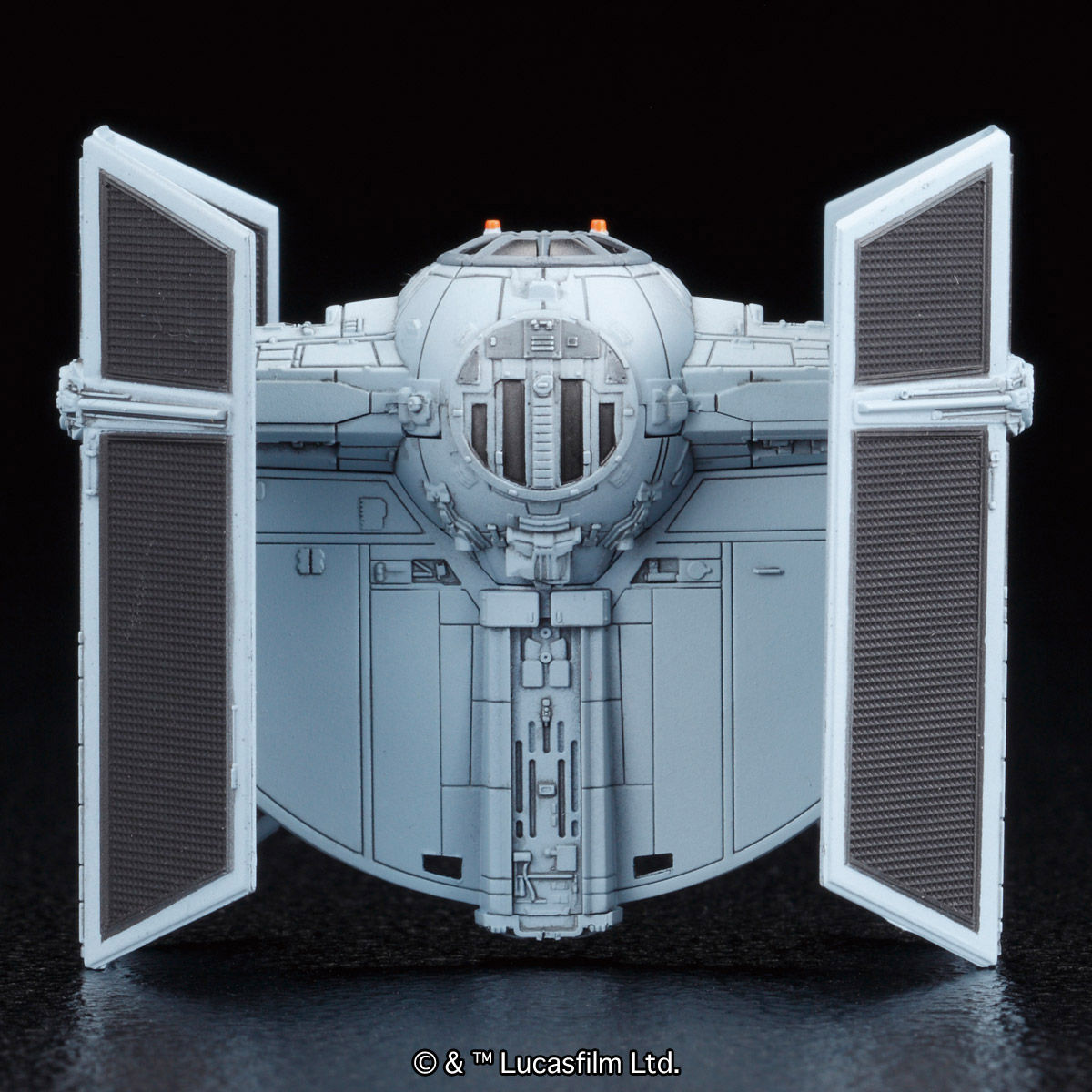 BANDAI VEHICLE MODEL 007 TIE ADVANCED X1 & FIGHTER SET
