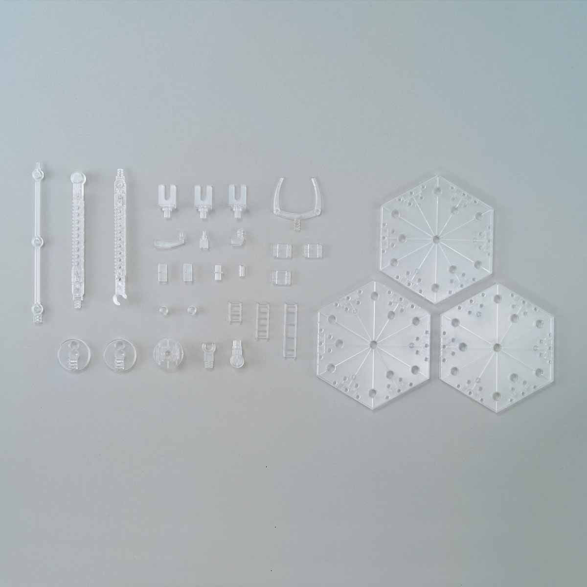 BANDAI ACTION BASE 4 - CLEAR