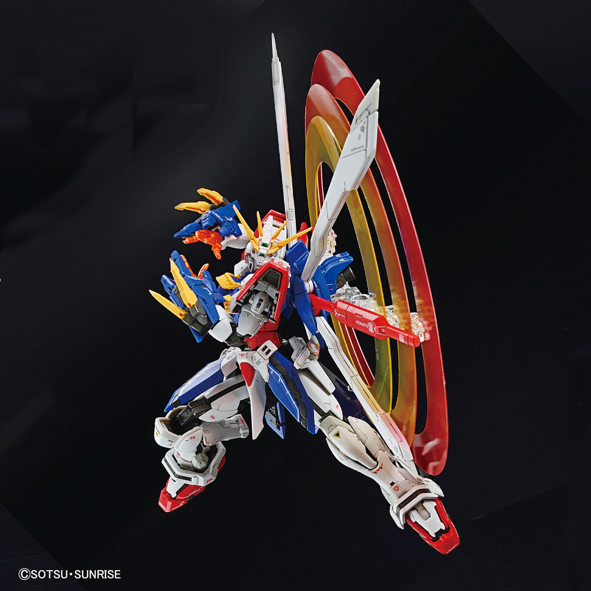 BANDAI RG 1/144 GOD (BURNING) GUNDAM