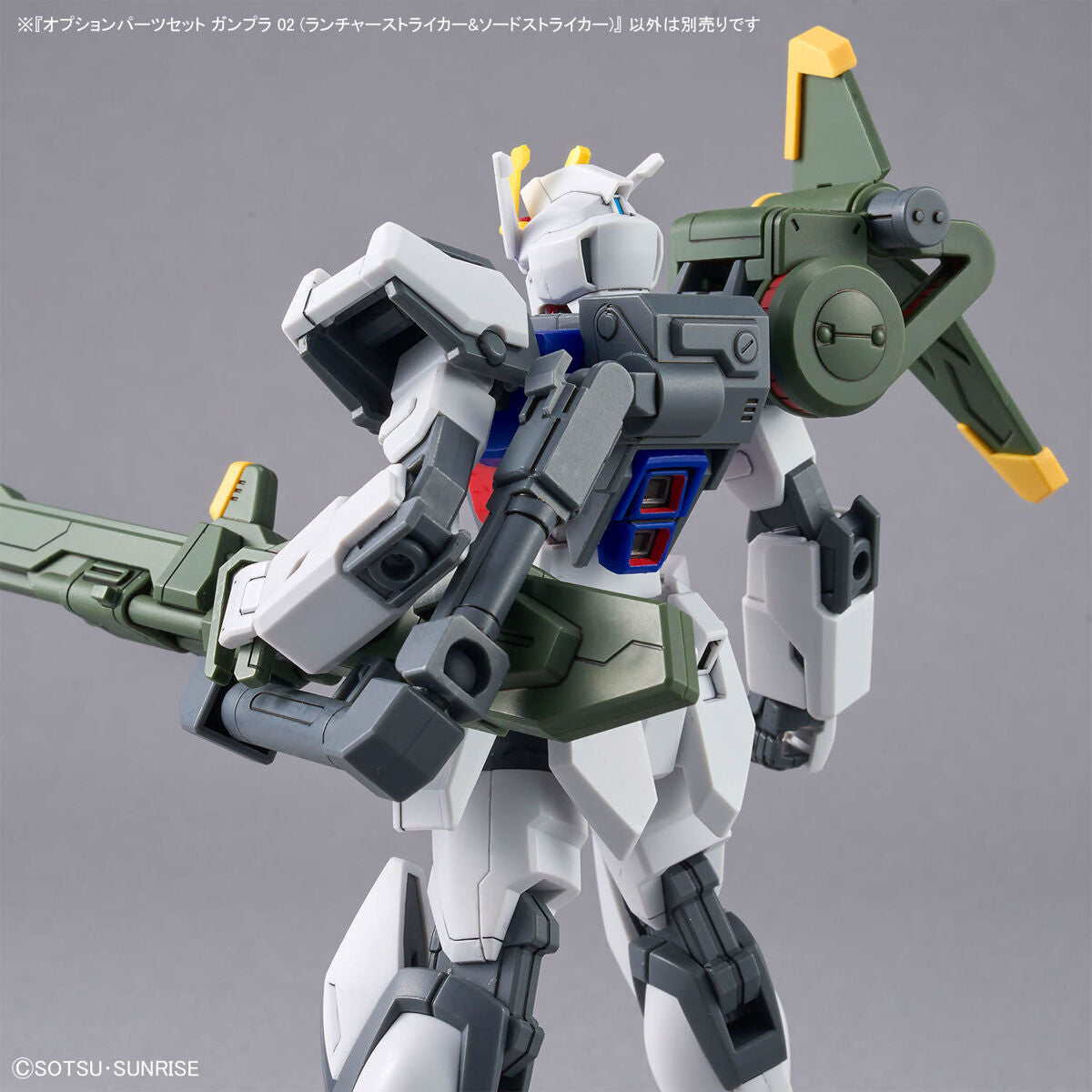 BANDAI GUNDAM OPTION PARTS SET GUNPLA 02 (LAUNCHER STRIKER & SWORD STRIKER)