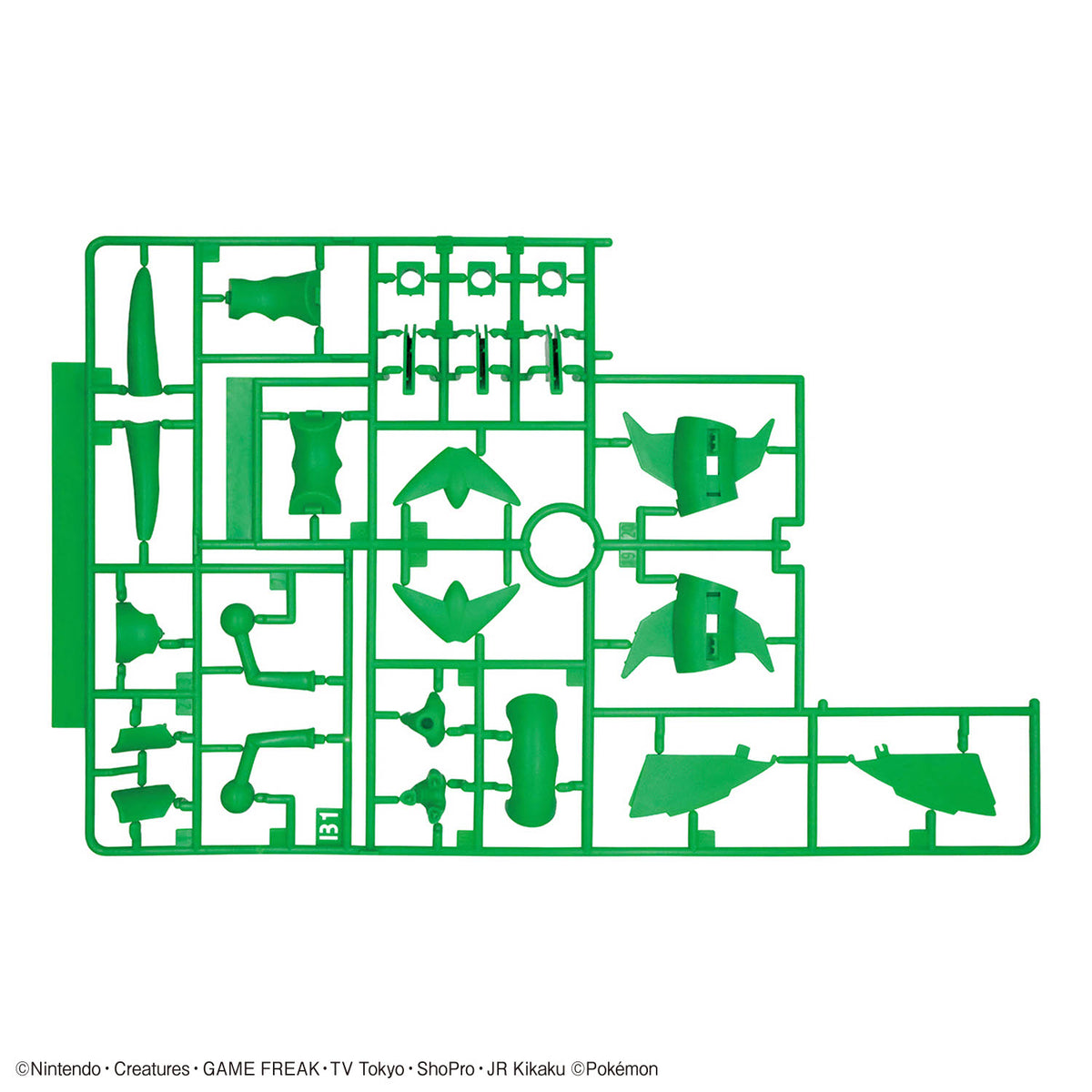 BANDAI POKEMON PLAMO COLLECTION 61 SELECT SERIES MEGA RAYQUAZA