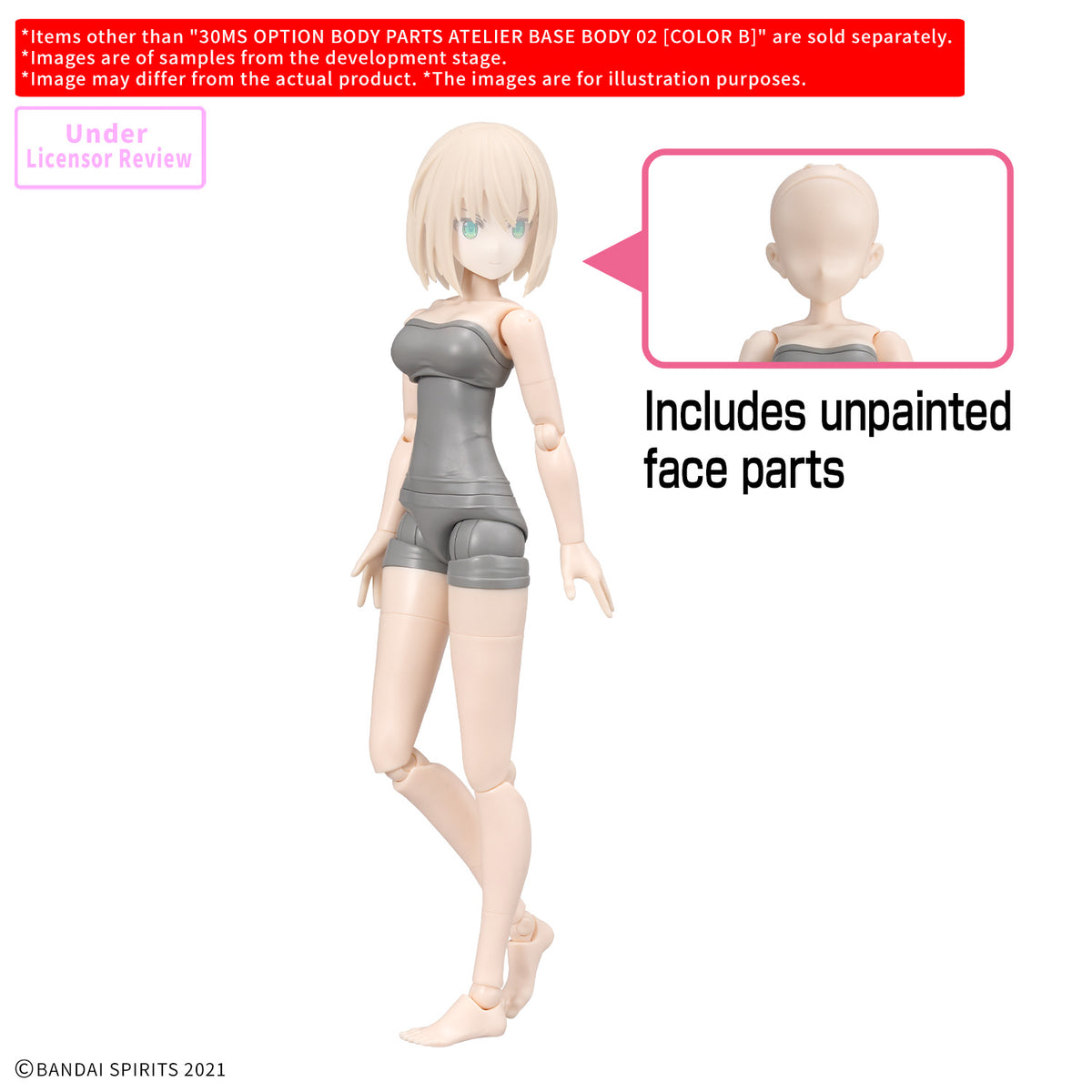 BANDAI 30MS OPTION BODY PARTS ATELIER BASE BODY 02 [COLOR B]