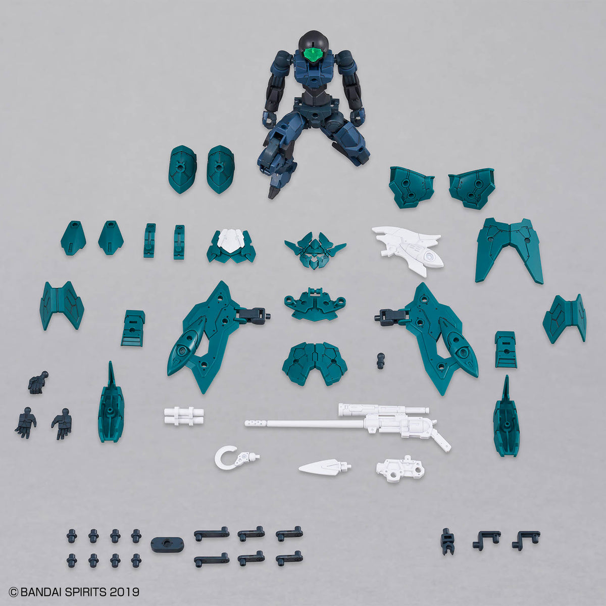 BANDAI 30MM 1/144 EXM-A9P SPINATIO (PIRATE TYPE)