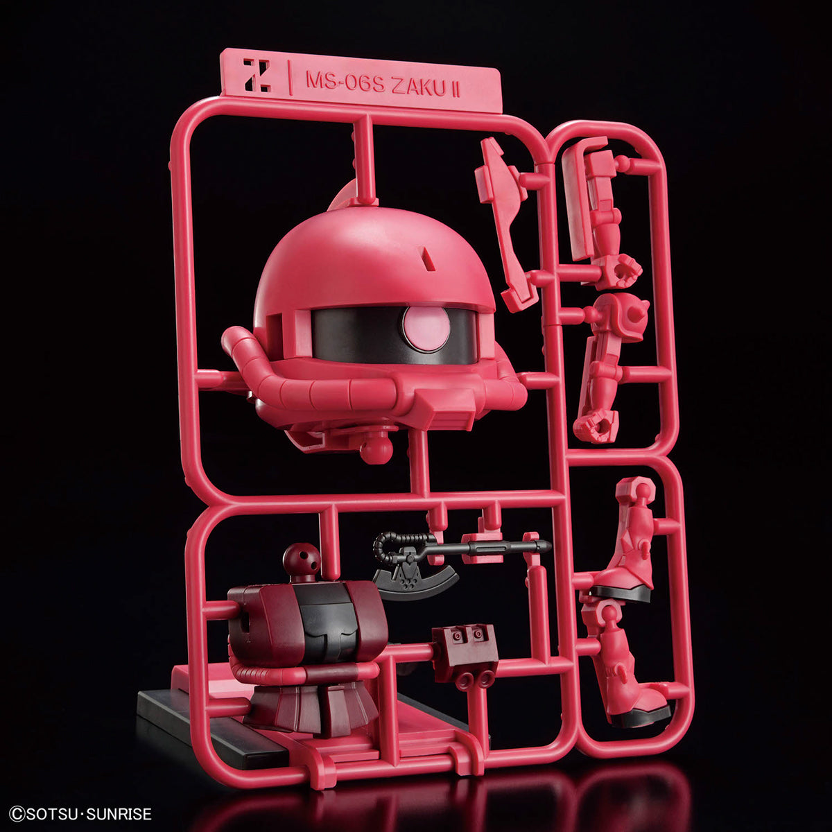 BANDAI CHARZAKU-KUN DX SET (WITH RUNNER VER. RECREATION PARTS)