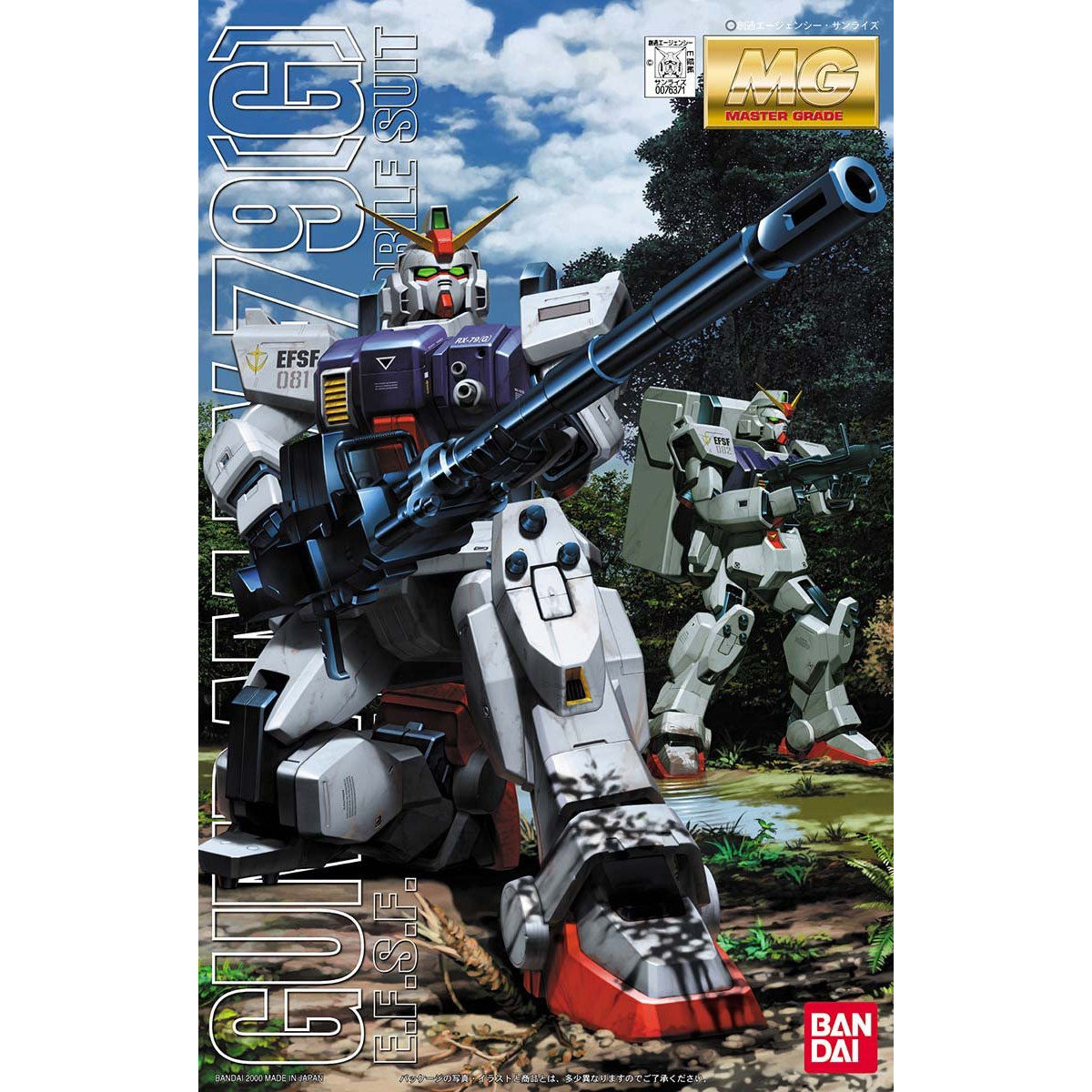 BANDAI MG 1/100 GUNDAM RX-79G