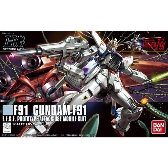 BANDAI HGUC 1/144 GUNDAM F91