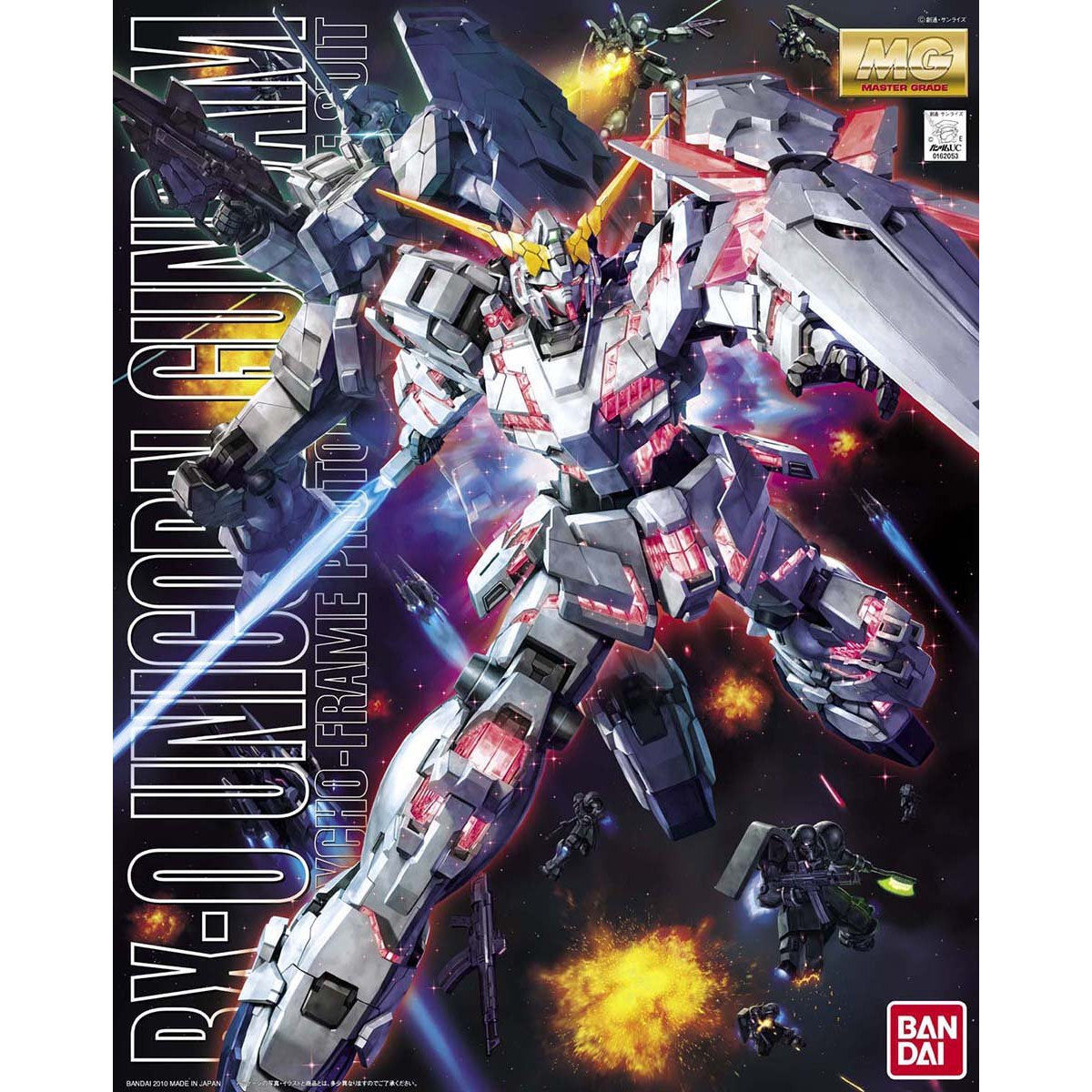 BANDAI MG 1/100 UNICORN GUNDAM SCREEN IMAGE