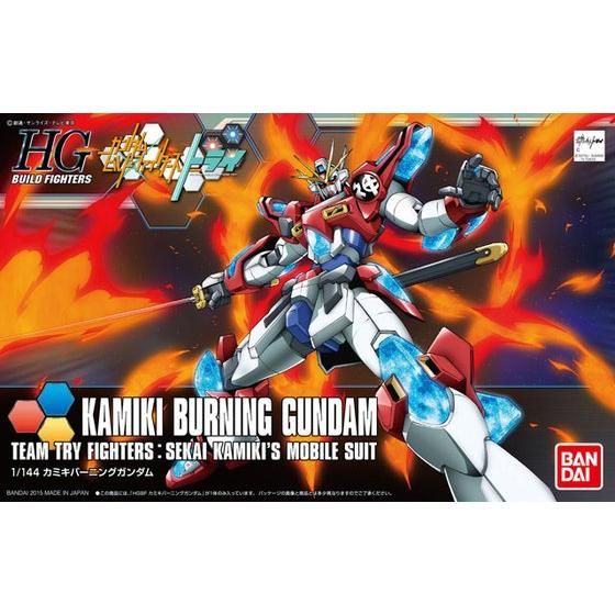 BANDAI HGBF 1/144 KAMIKI BURNING GUNDAM