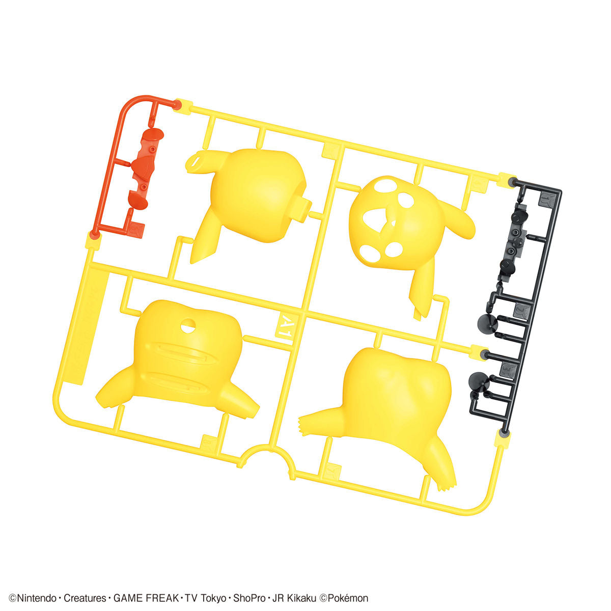 BANDAI POKEMON PLAMO COLLECTION QUICK !! 01 PIKACHU