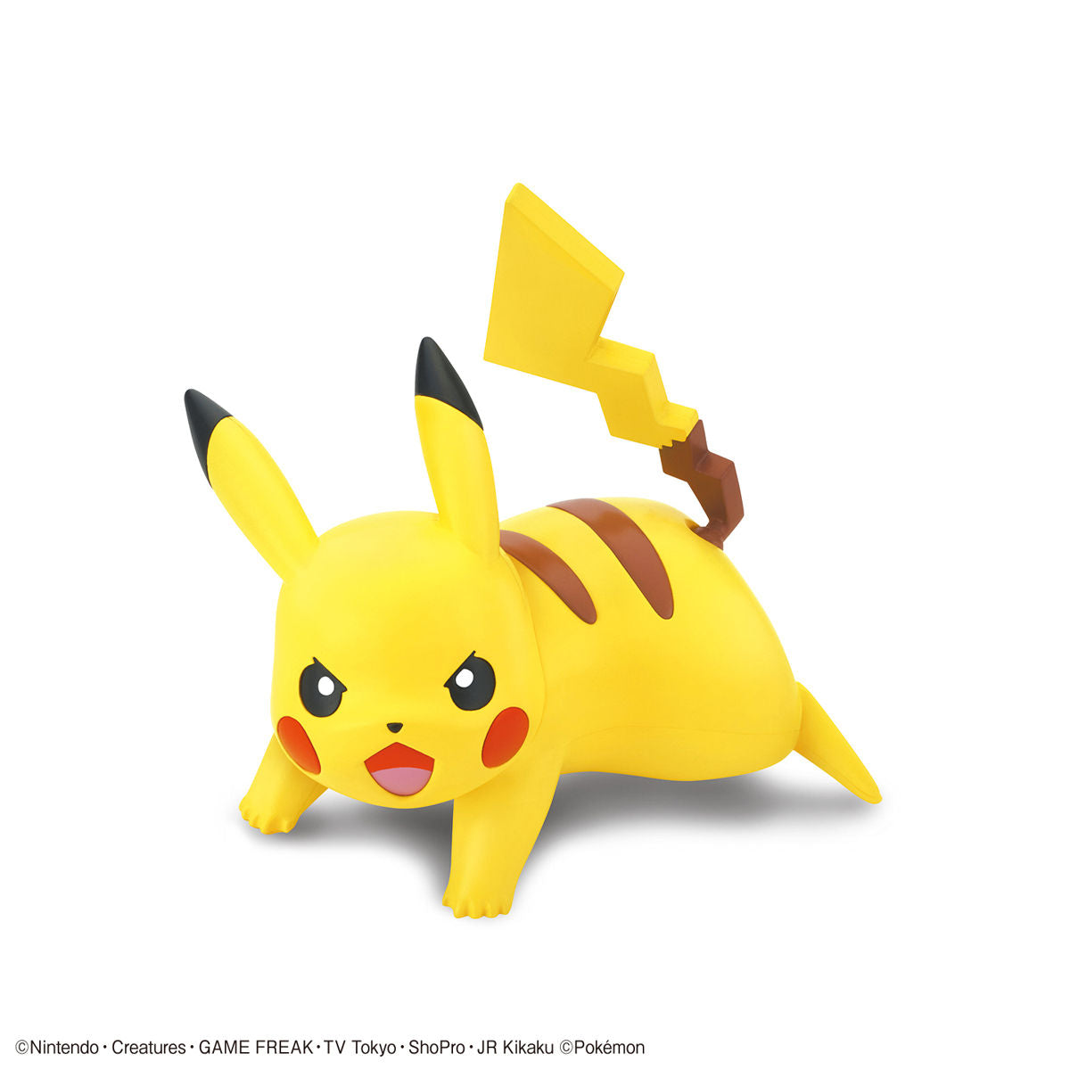 BANDAI POKEMON PLAMO COLLECTION QUICK!! 03 PIKACHU (BATTLE POSE)