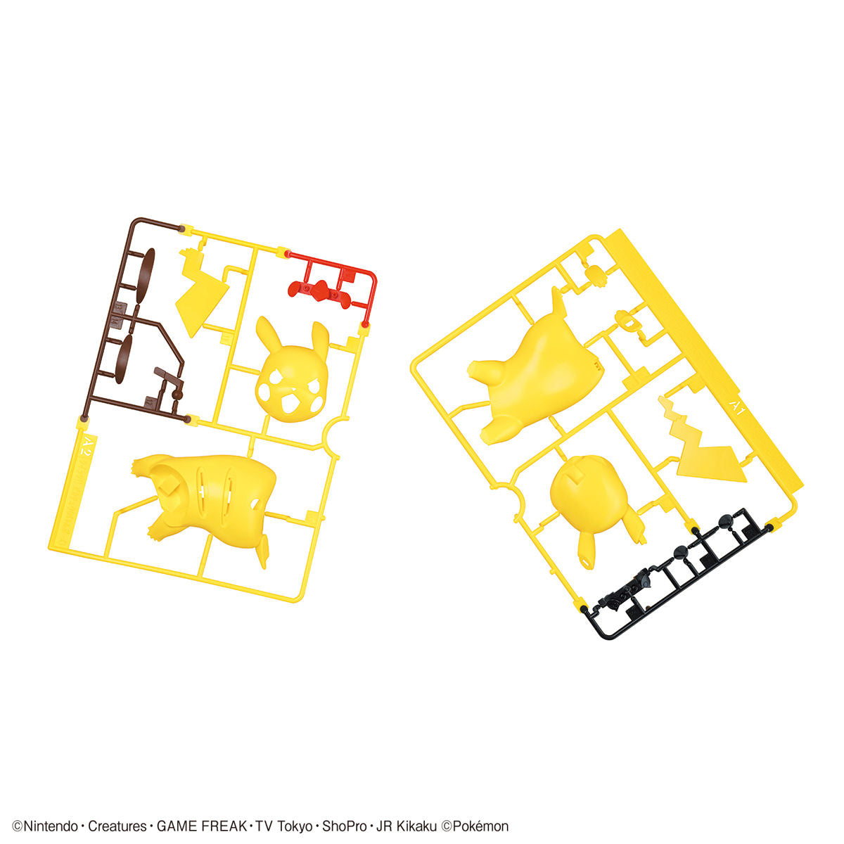 BANDAI POKEMON PLAMO COLLECTION QUICK!! 03 PIKACHU (BATTLE POSE)