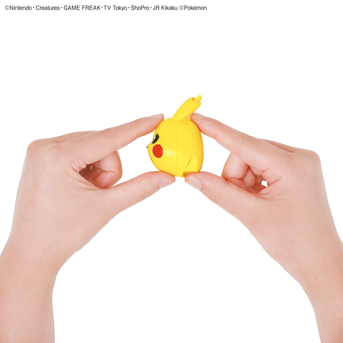 BANDAI POKEMON PLAMO COLLECTION QUICK!! 03 PIKACHU (BATTLE POSE)