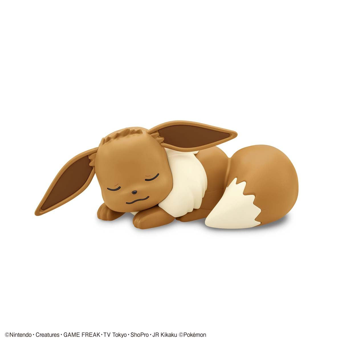 BANDAI POKEMON PLAMO COLLECTION QUICK !! 07 EEVEE (SLEEPING POSE)