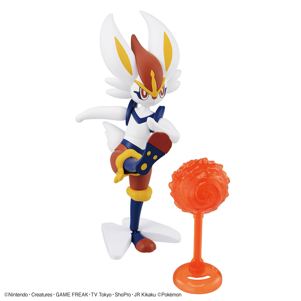 BANDAI POKEMON PLAMO COLLECTION 50 SELECT SERIES CINDERACE