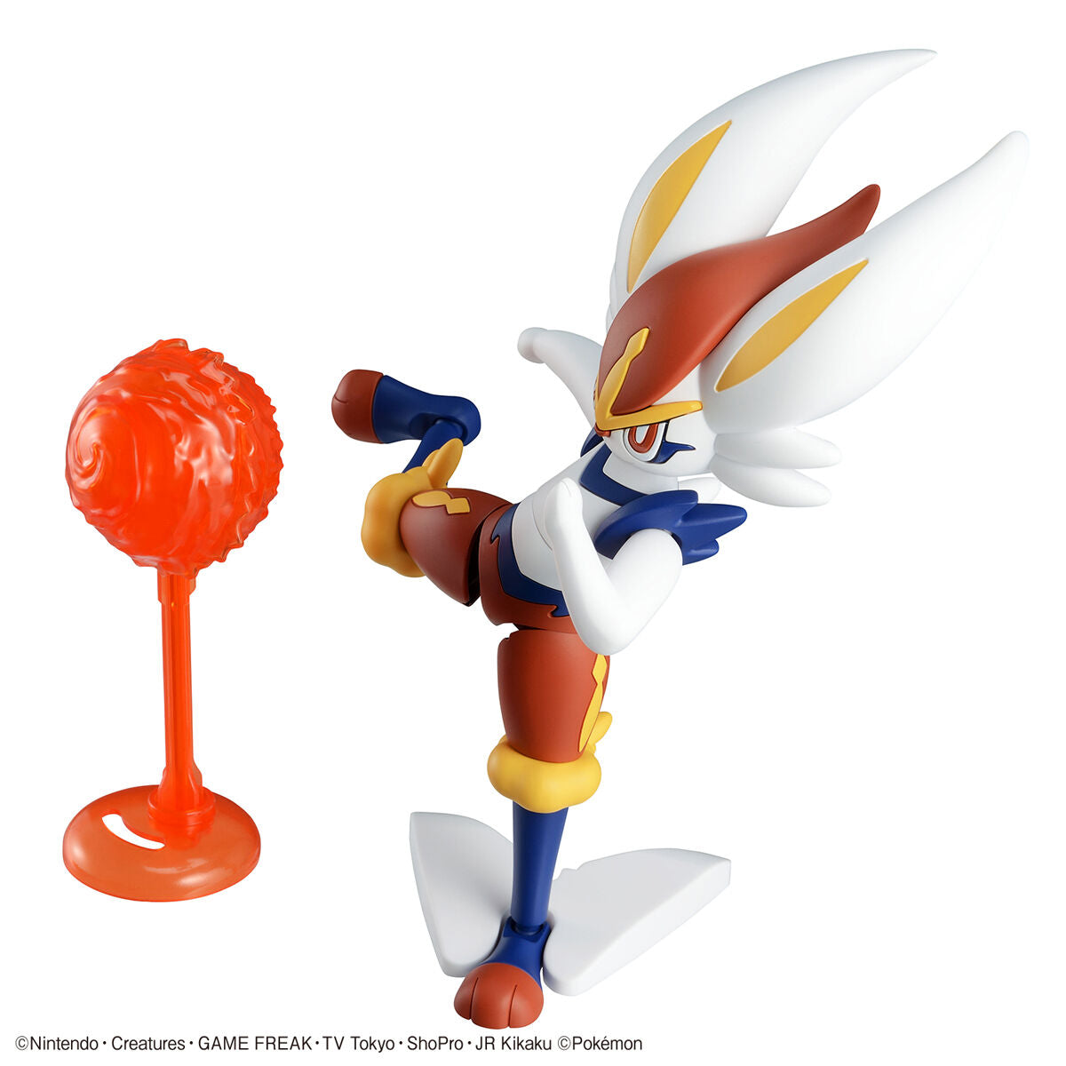 BANDAI POKEMON PLAMO COLLECTION 50 SELECT SERIES CINDERACE
