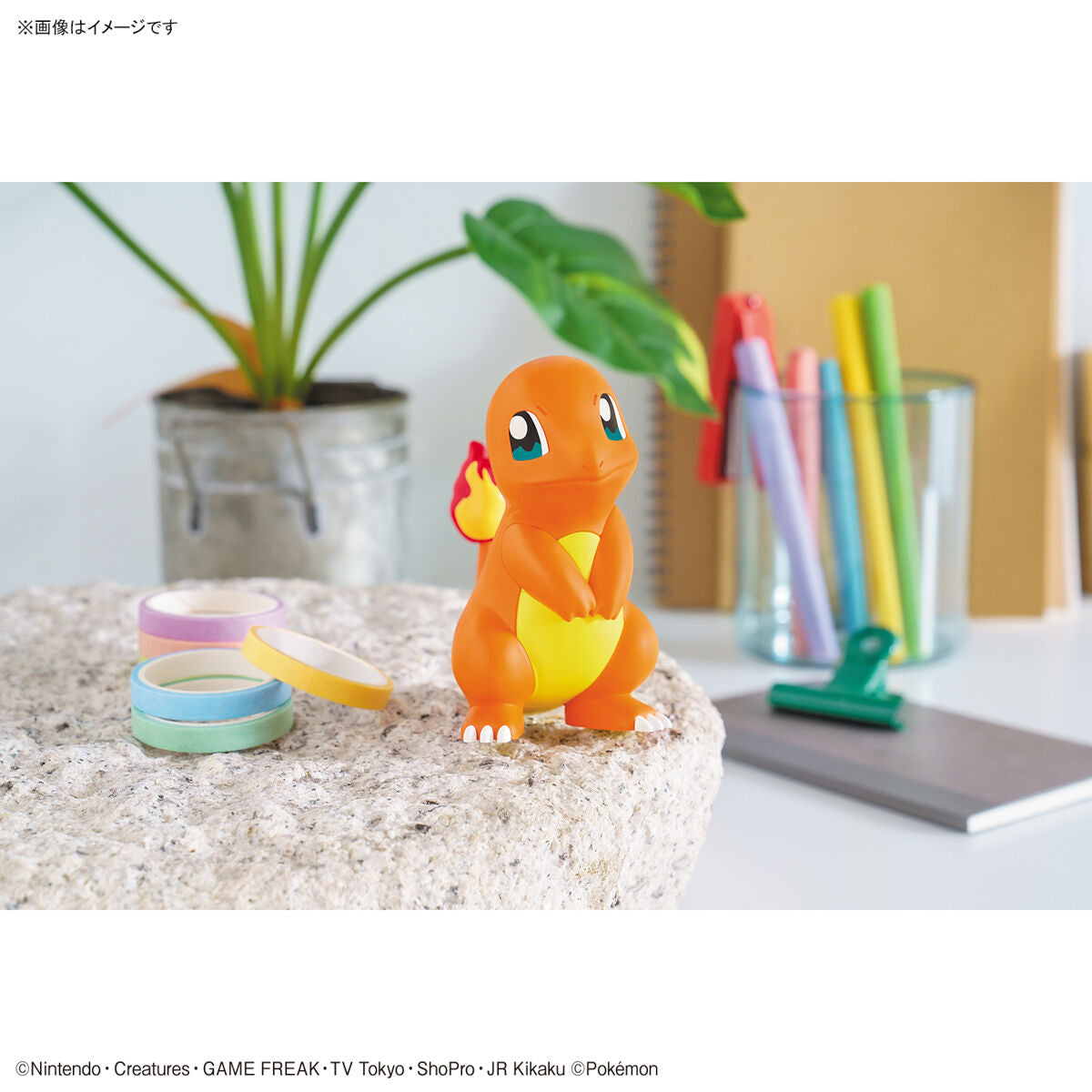 BANDAI POKEMON PLAMO COLLECTION QUICK !! 11 CHARMANDER