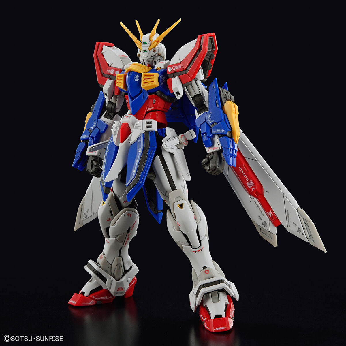 BANDAI RG 1/144 GOD (BURNING) GUNDAM