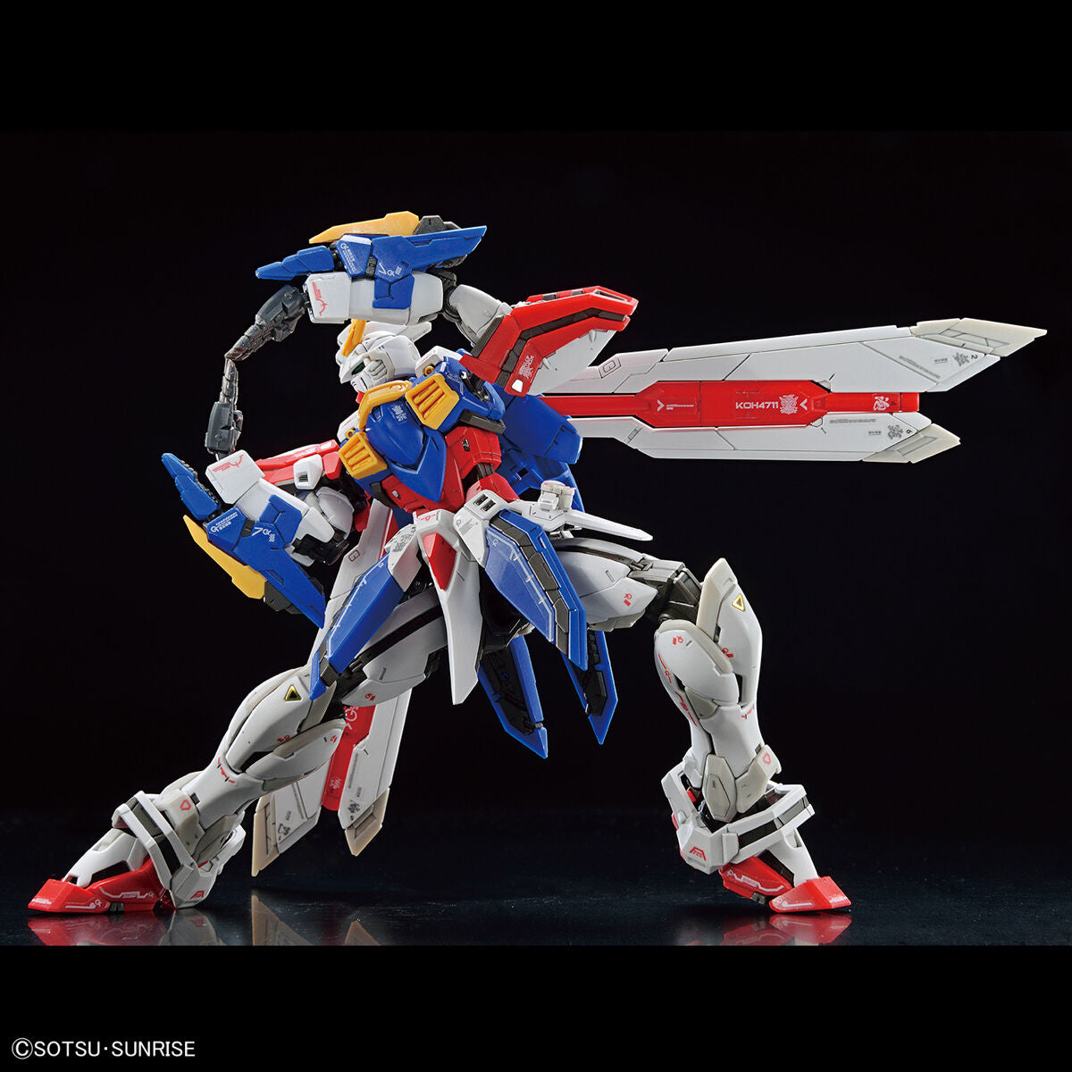 BANDAI RG 1/144 GOD (BURNING) GUNDAM