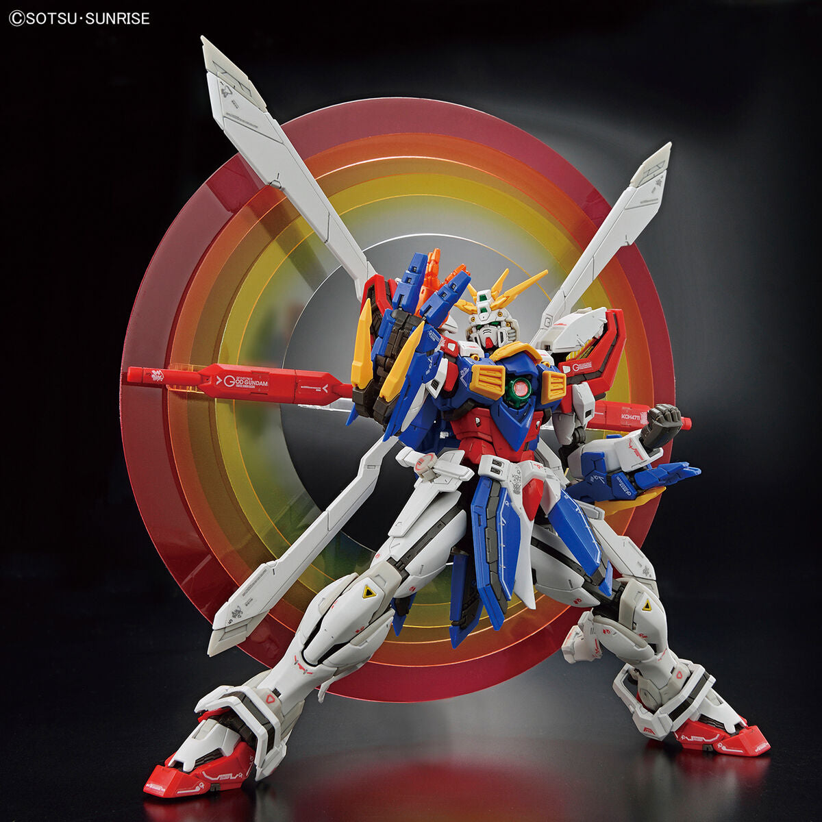 BANDAI RG 1/144 GOD (BURNING) GUNDAM