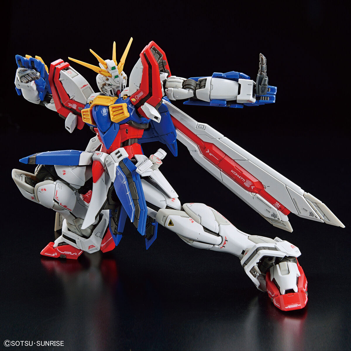 BANDAI RG 1/144 GOD (BURNING) GUNDAM
