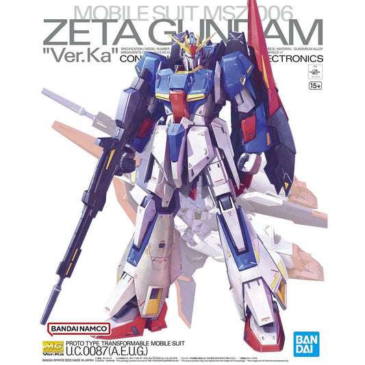 BANDAI MG 1/100 ZETA GUNDAM VER. KA
