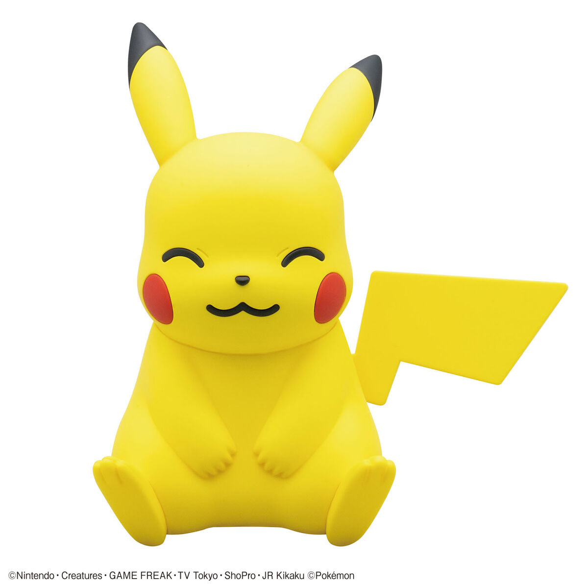 BANDAI POKEMON PLAMO COLLECTION QUICK !! 16 PIKACHU (SITTING POSE)