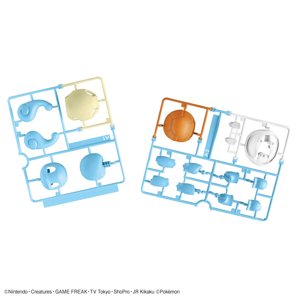 BANDAI POKEMON PLAMO COLLECTION QUICK!! 17 SQUIRTLE