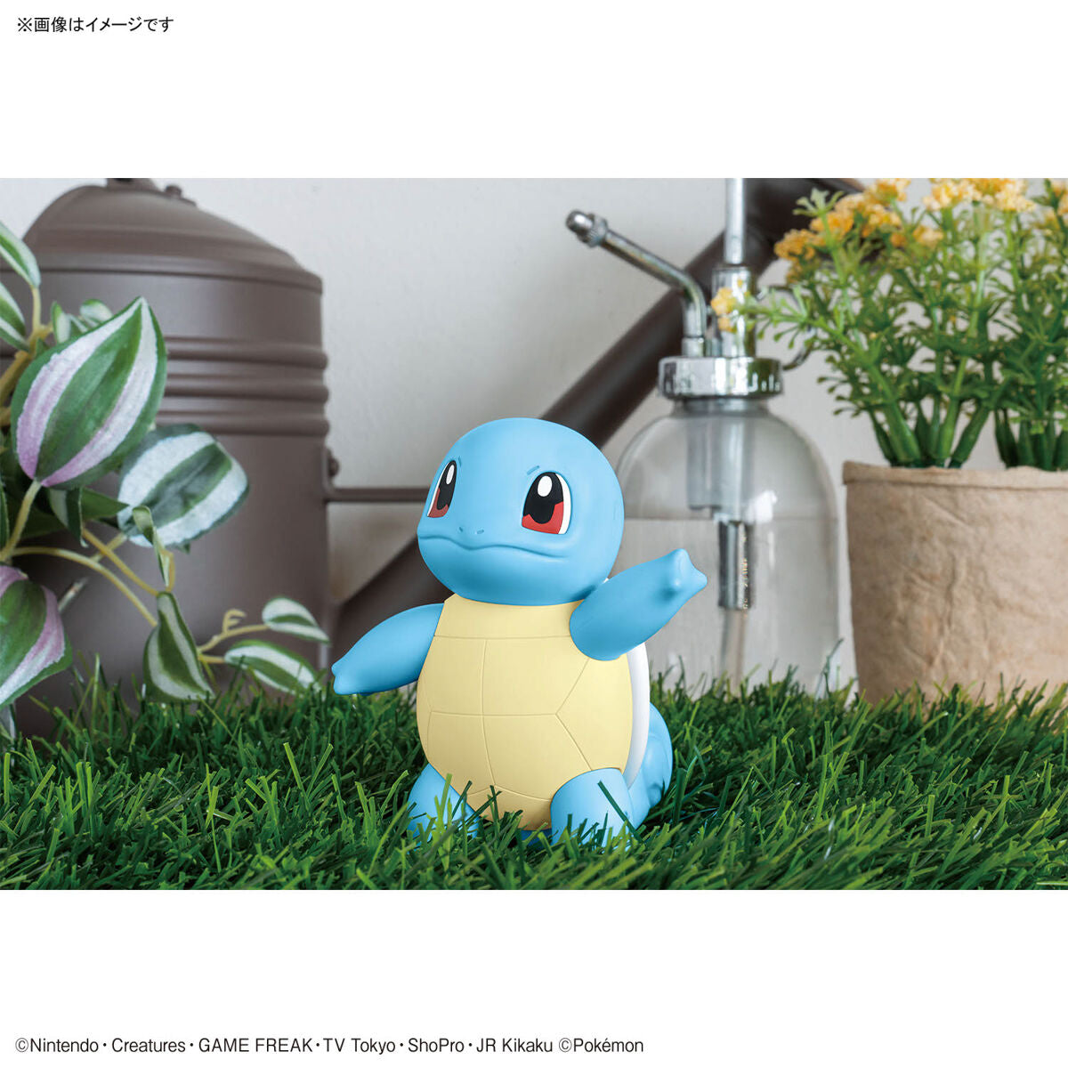 BANDAI POKEMON PLAMO COLLECTION QUICK!! 17 SQUIRTLE