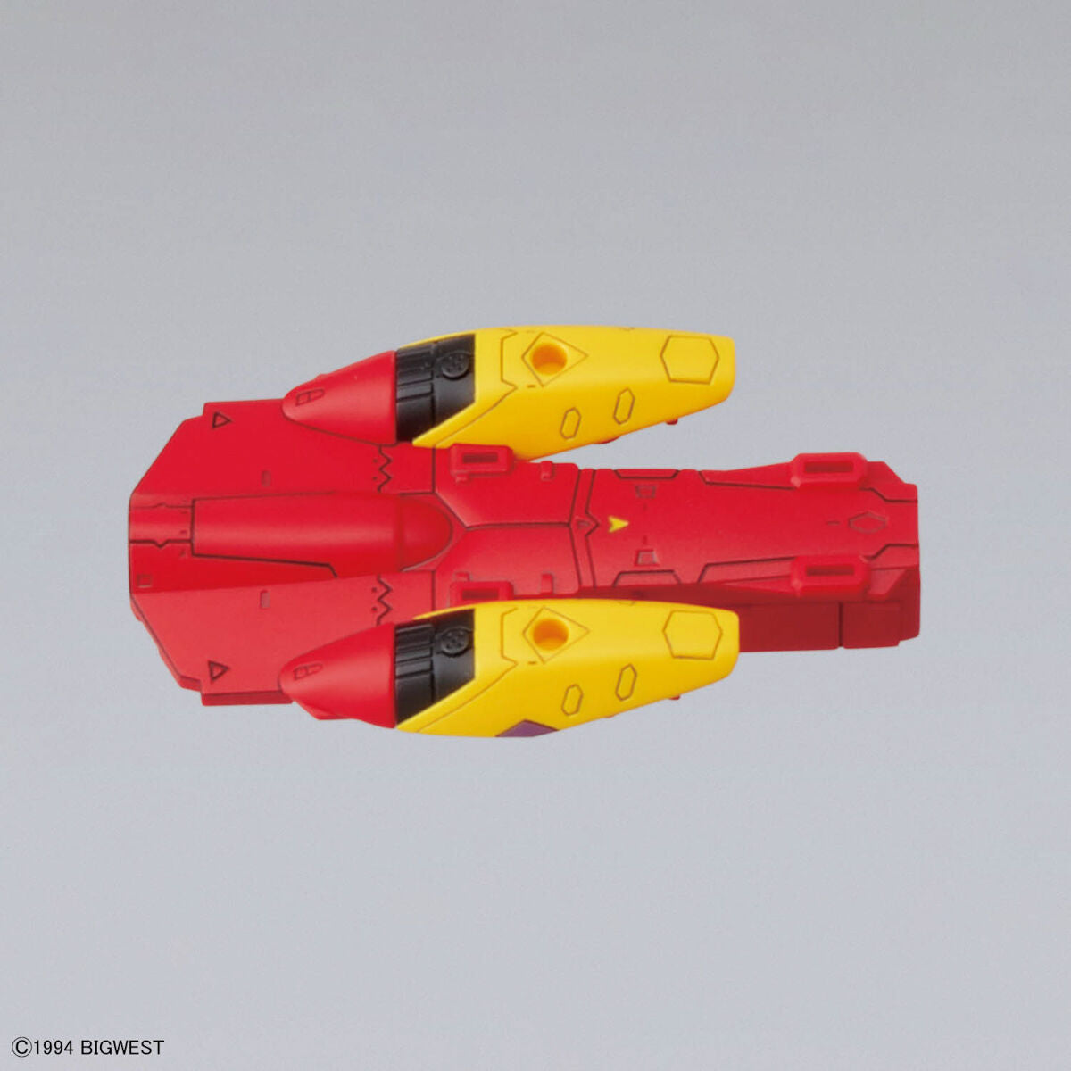BANDAI HG 1/100 VF-19 CUSTOM FIRE VALKYRIE WITH SOUND BOOSTER