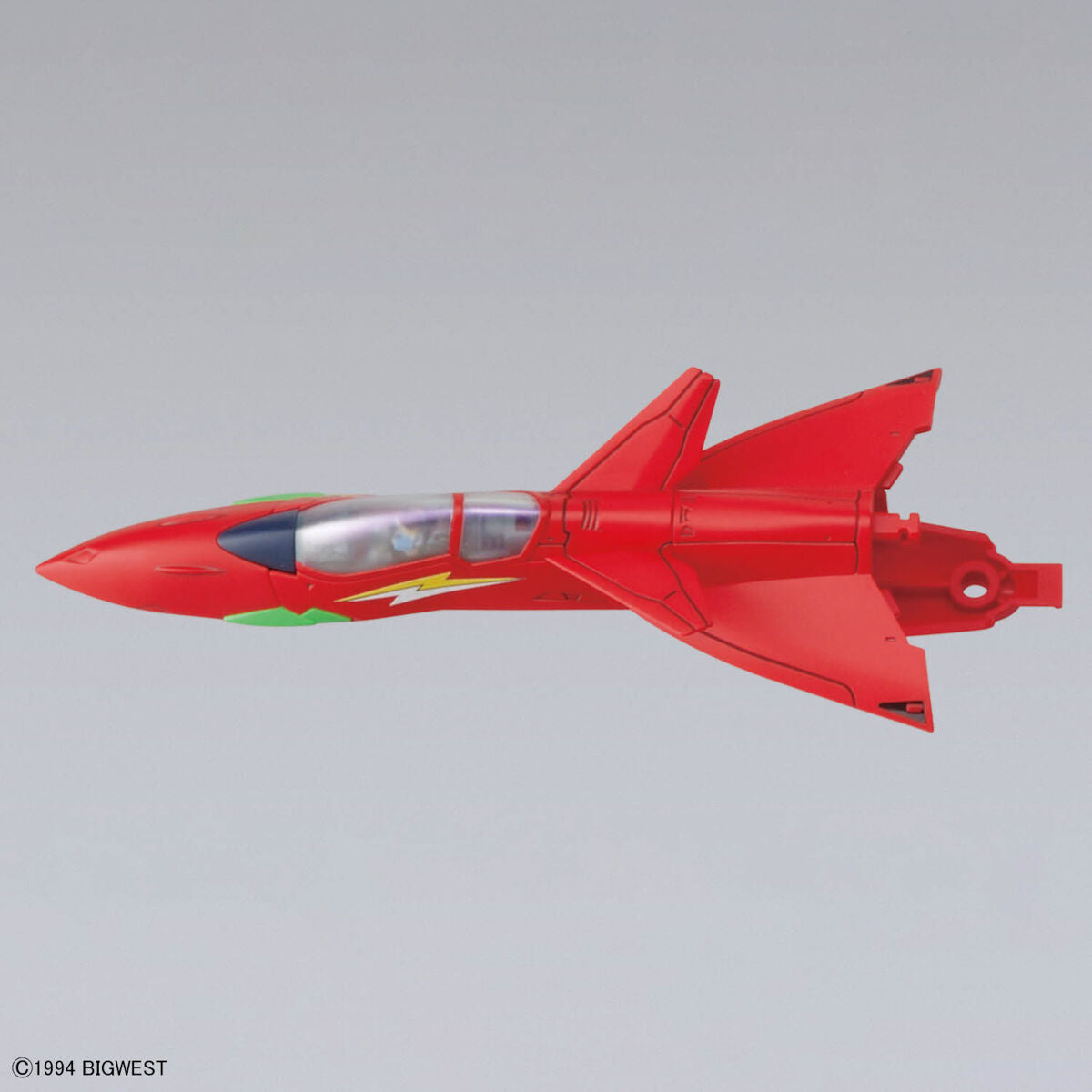 BANDAI HG 1/100 VF-19 CUSTOM FIRE VALKYRIE WITH SOUND BOOSTER
