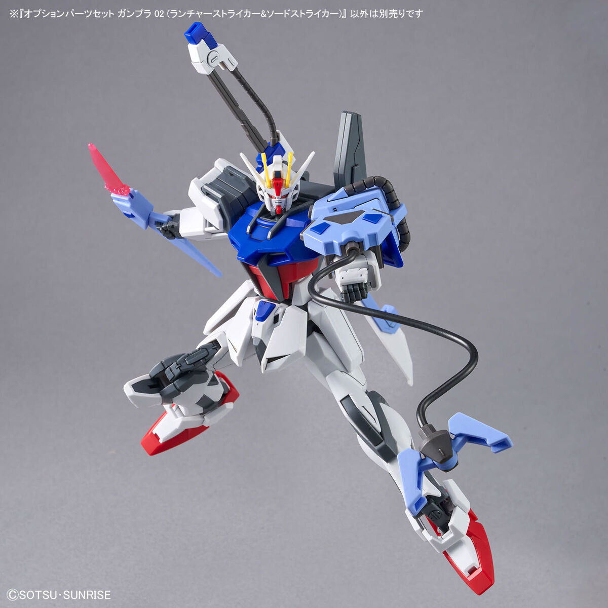 BANDAI GUNDAM OPTION PARTS SET GUNPLA 02 (LAUNCHER STRIKER & SWORD STRIKER)