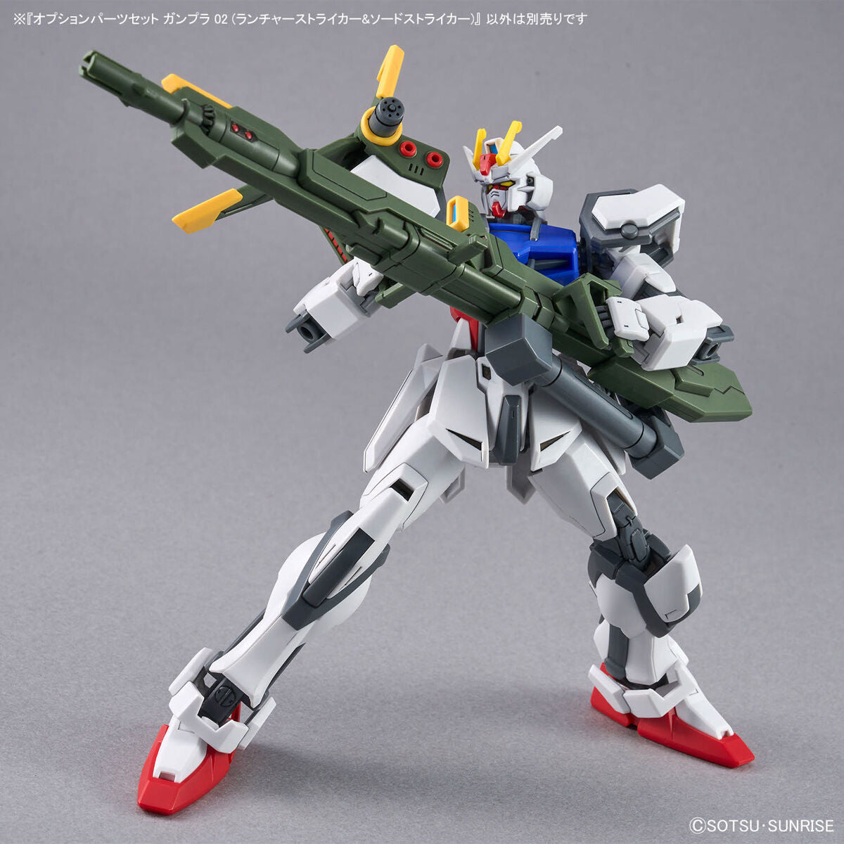 BANDAI GUNDAM OPTION PARTS SET GUNPLA 02 (LAUNCHER STRIKER & SWORD STRIKER)