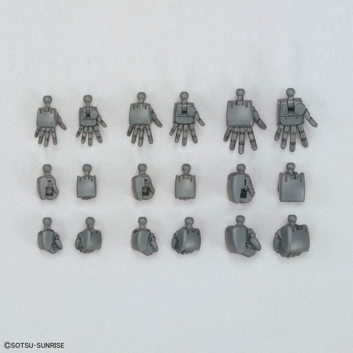 BANDAI GUNDAM OPTION PARTS SET GUNPLA 04 (BUILD HANDS ROUND)