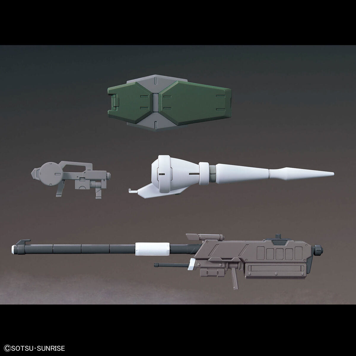 BANDAI GUNDAM OPTION PARTS SET GUNPLA 11 (SMOOTHBORE GUN FOR BARBATOS)