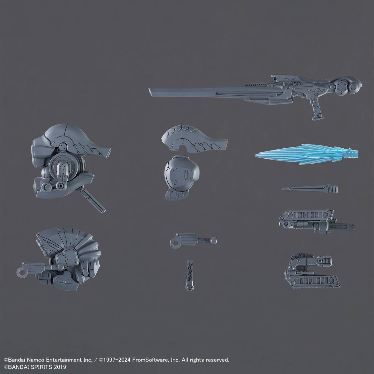 BANDAI 30MM OPTION PARTS SET ARMORED CORE VI FIRES OF RUBICON - WEAPON SET 01