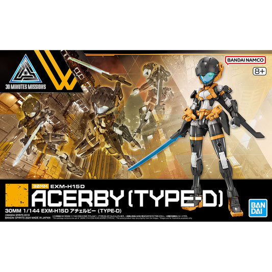 BANDAI 30MM 1/144 EXM-H15D ACERBY (TYPE-D)