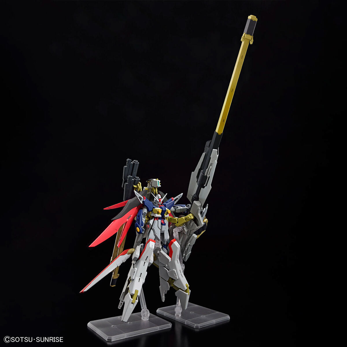 BANDAI HG 1/144 DESTINY GUNDAM SPEC II & ZEUS SILHOUETTE