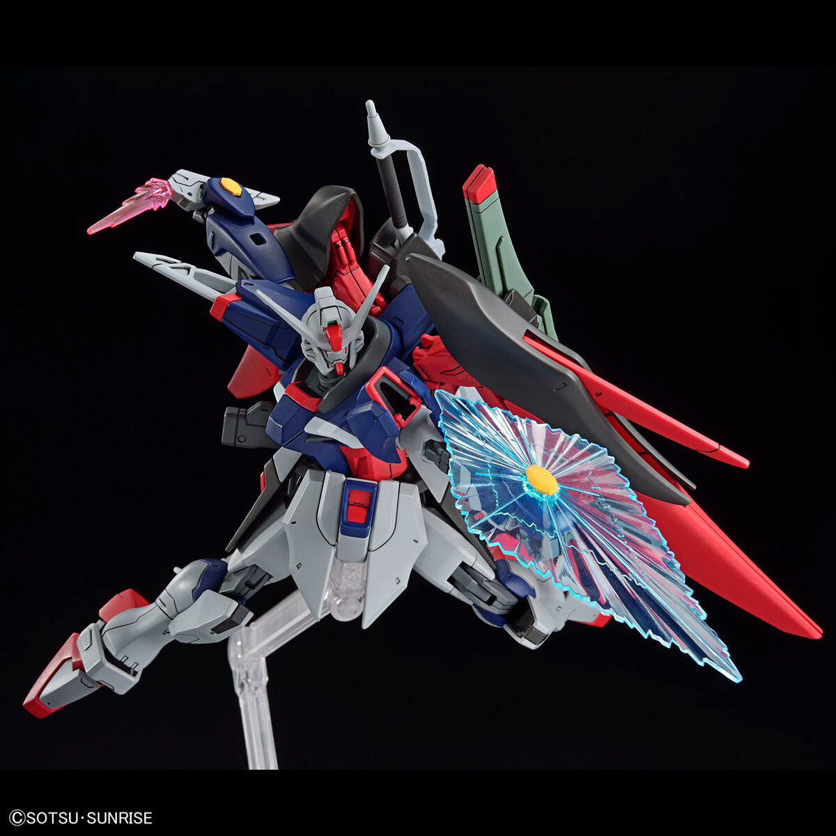 BANDAI HG 1/144 DESTINY GUNDAM SPEC II & ZEUS SILHOUETTE