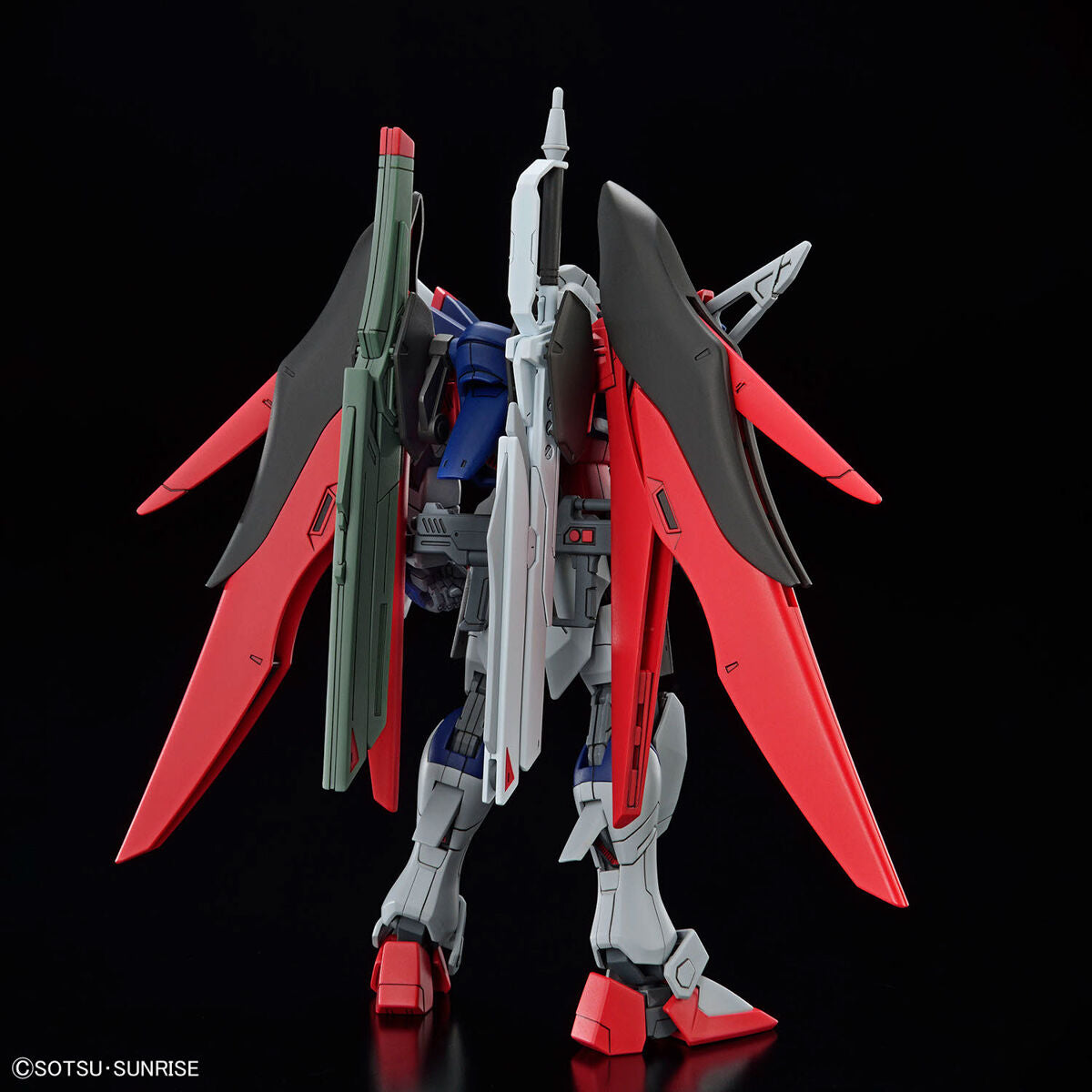 BANDAI HG 1/144 DESTINY GUNDAM SPEC II & ZEUS SILHOUETTE