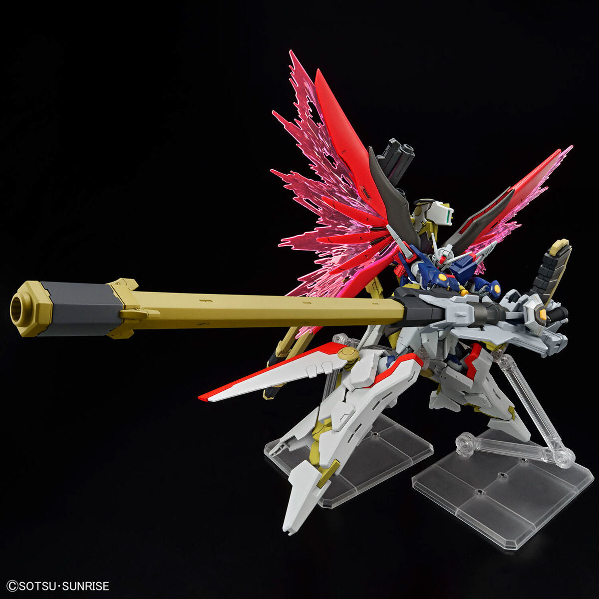 BANDAI HG 1/144 DESTINY GUNDAM SPEC II & ZEUS SILHOUETTE