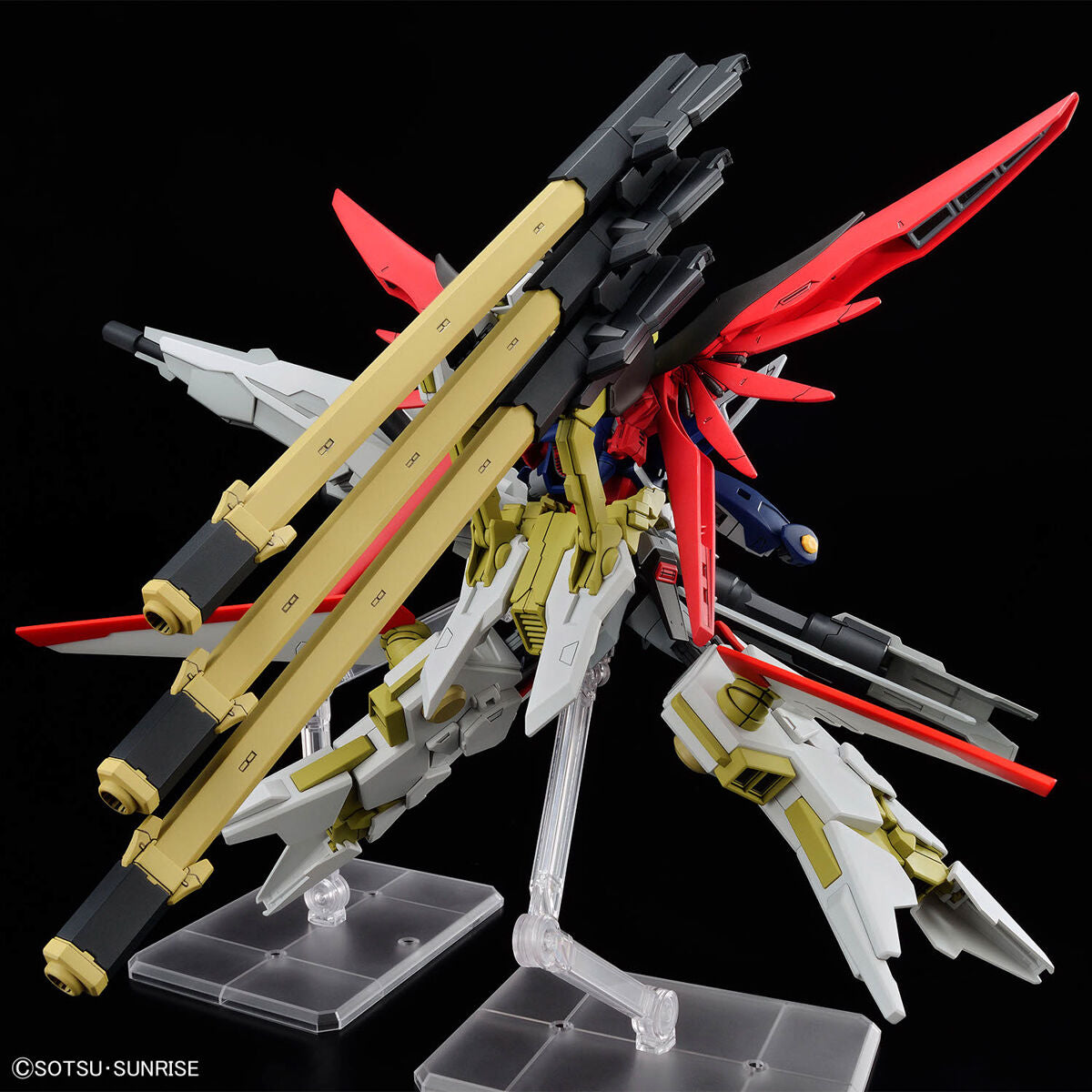 BANDAI HG 1/144 DESTINY GUNDAM SPEC II & ZEUS SILHOUETTE