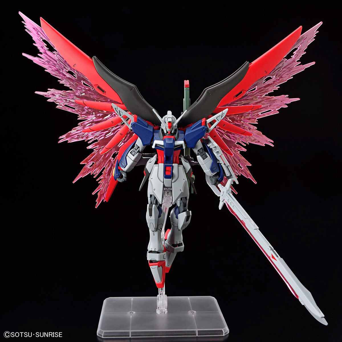 BANDAI HG 1/144 DESTINY GUNDAM SPEC II & ZEUS SILHOUETTE