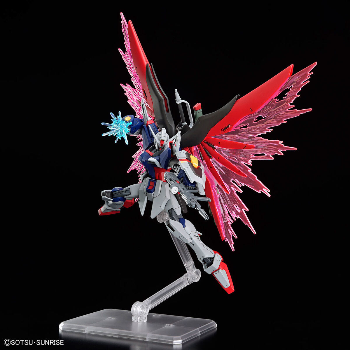 BANDAI HG 1/144 DESTINY GUNDAM SPEC II & ZEUS SILHOUETTE