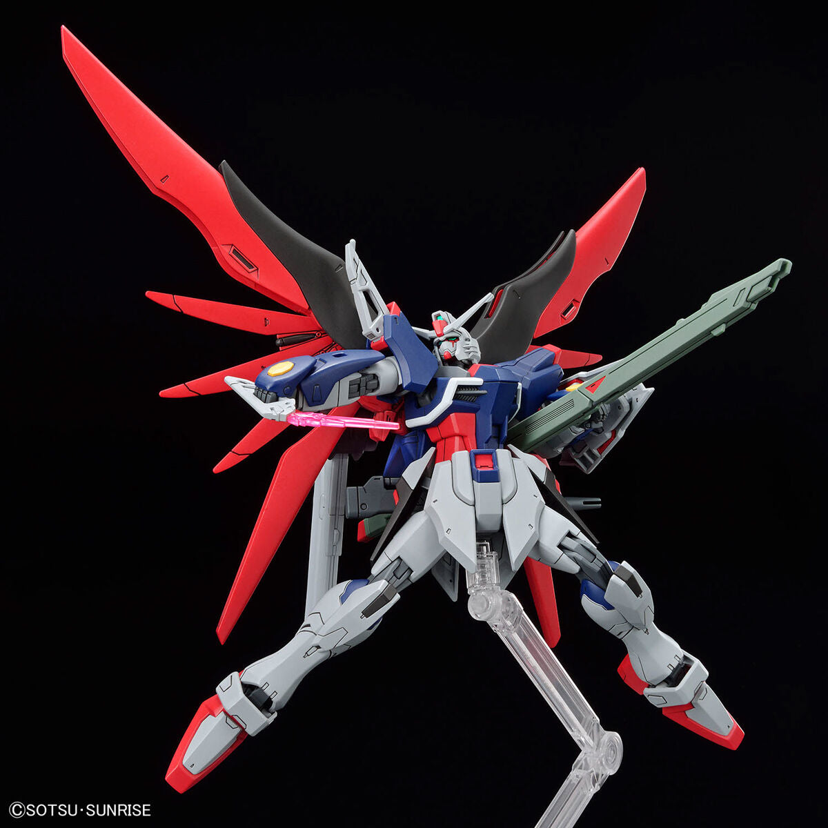 BANDAI HG 1/144 DESTINY GUNDAM SPEC II & ZEUS SILHOUETTE