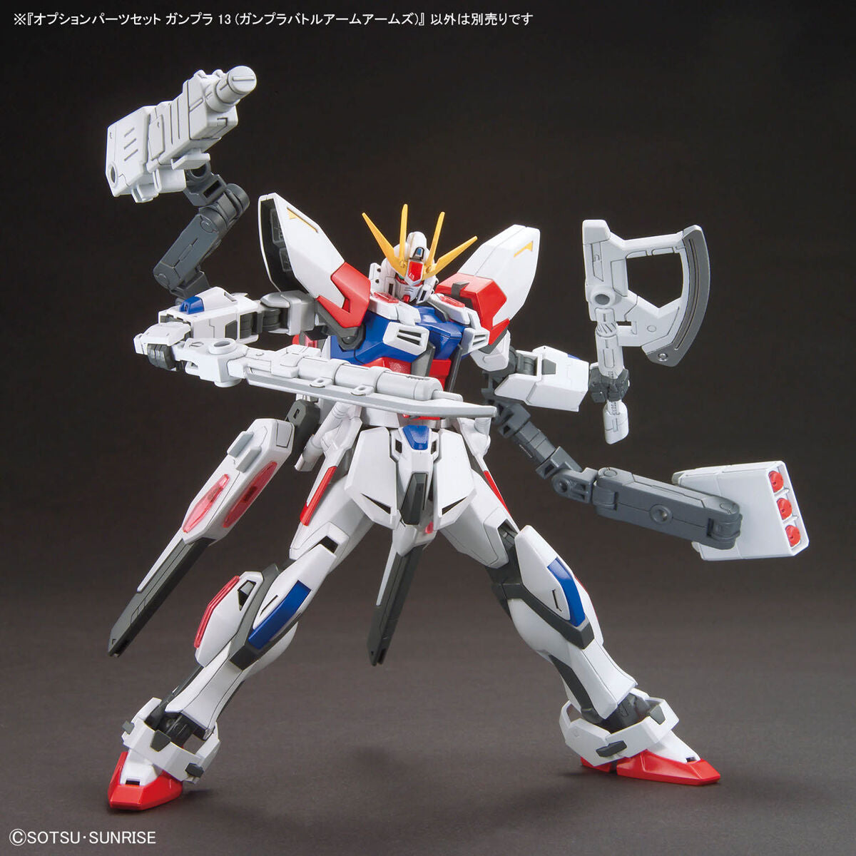 BANDAI OPTION PARTS SET GUNPLA 13 (GUNPLA BATTLE ARM ARMS)