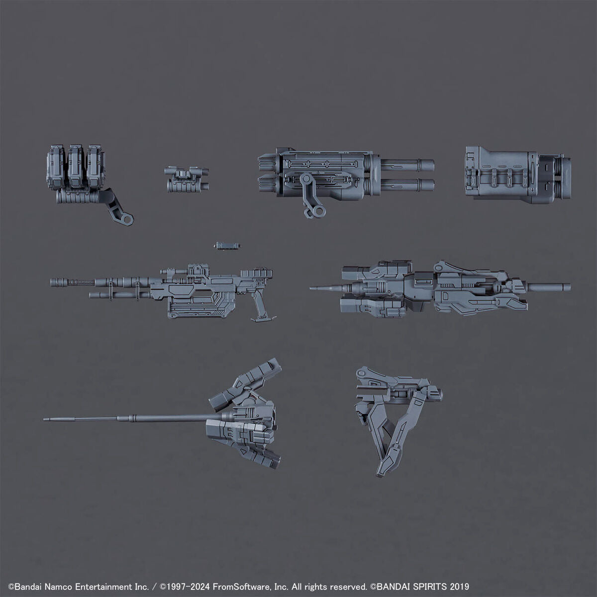 BANDAI 30MM OPTION PARTS SET ARMORED CORE VI FIRES OF RUBICON - WEAPON SET 02