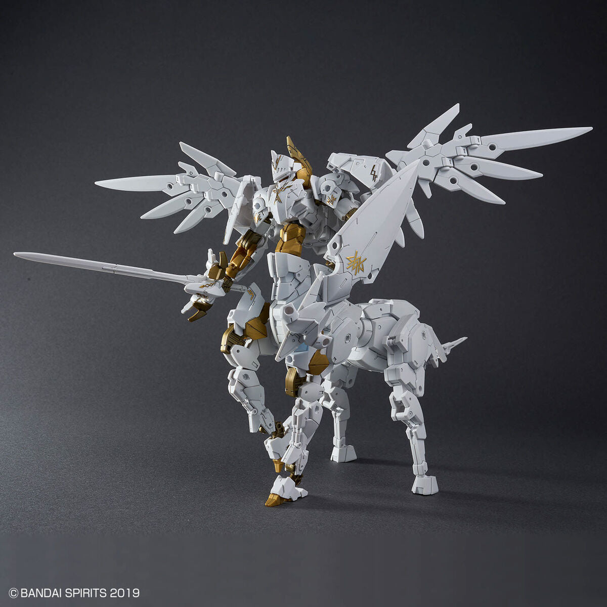 BANDAI 30MM 1/144 EXM-A9RK SPINATIO (ROYAL KNIGHT TYPE)
