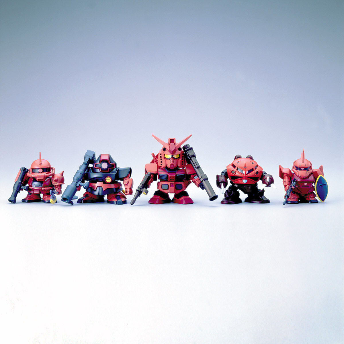 BANDAI SD GUNDAM GG CHAR'S CUSTOMIZE MS COLLECTION
