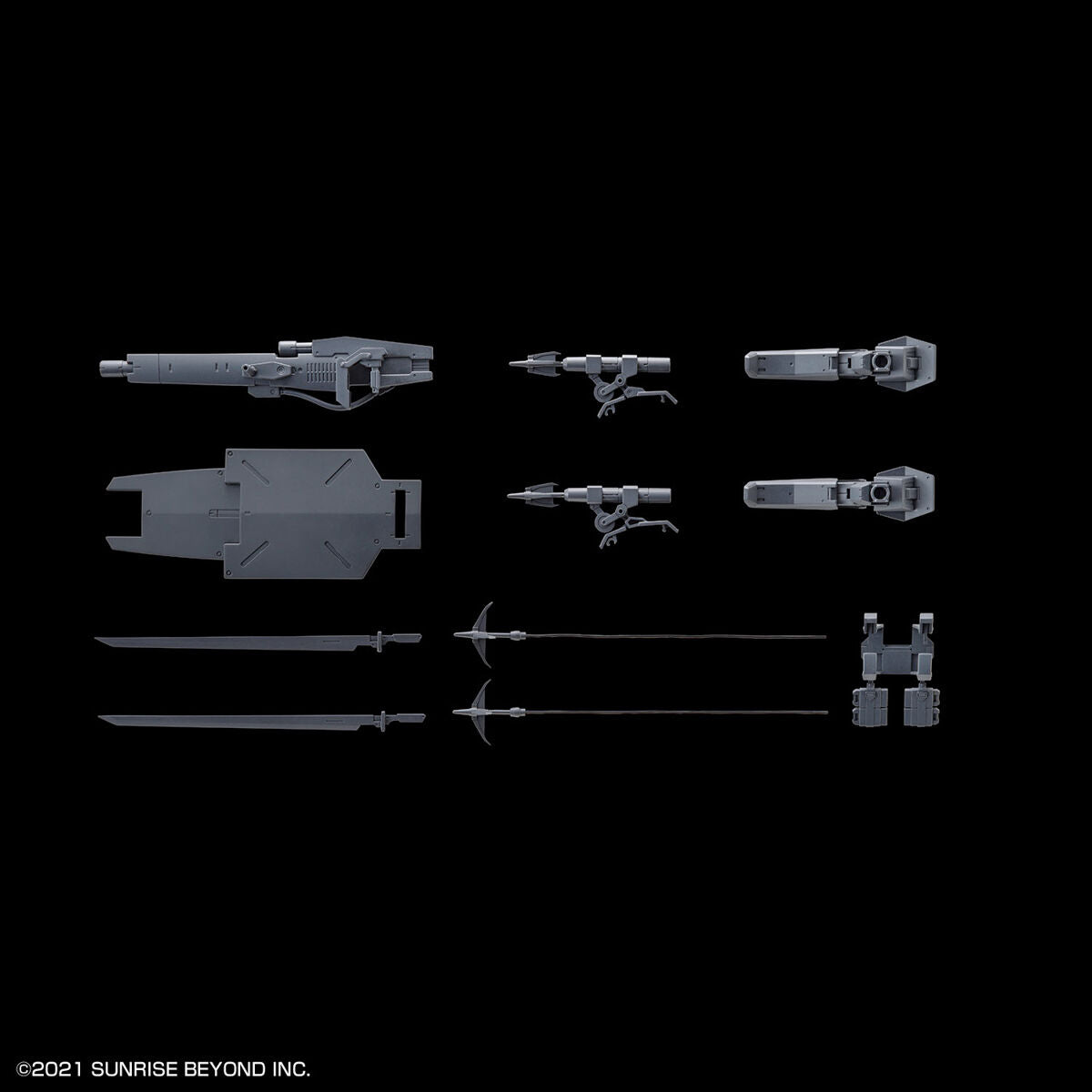 BANDAI HG 1/72 AMAIM WARRIOR AT THE BORDERLINE WEAPON SET 3