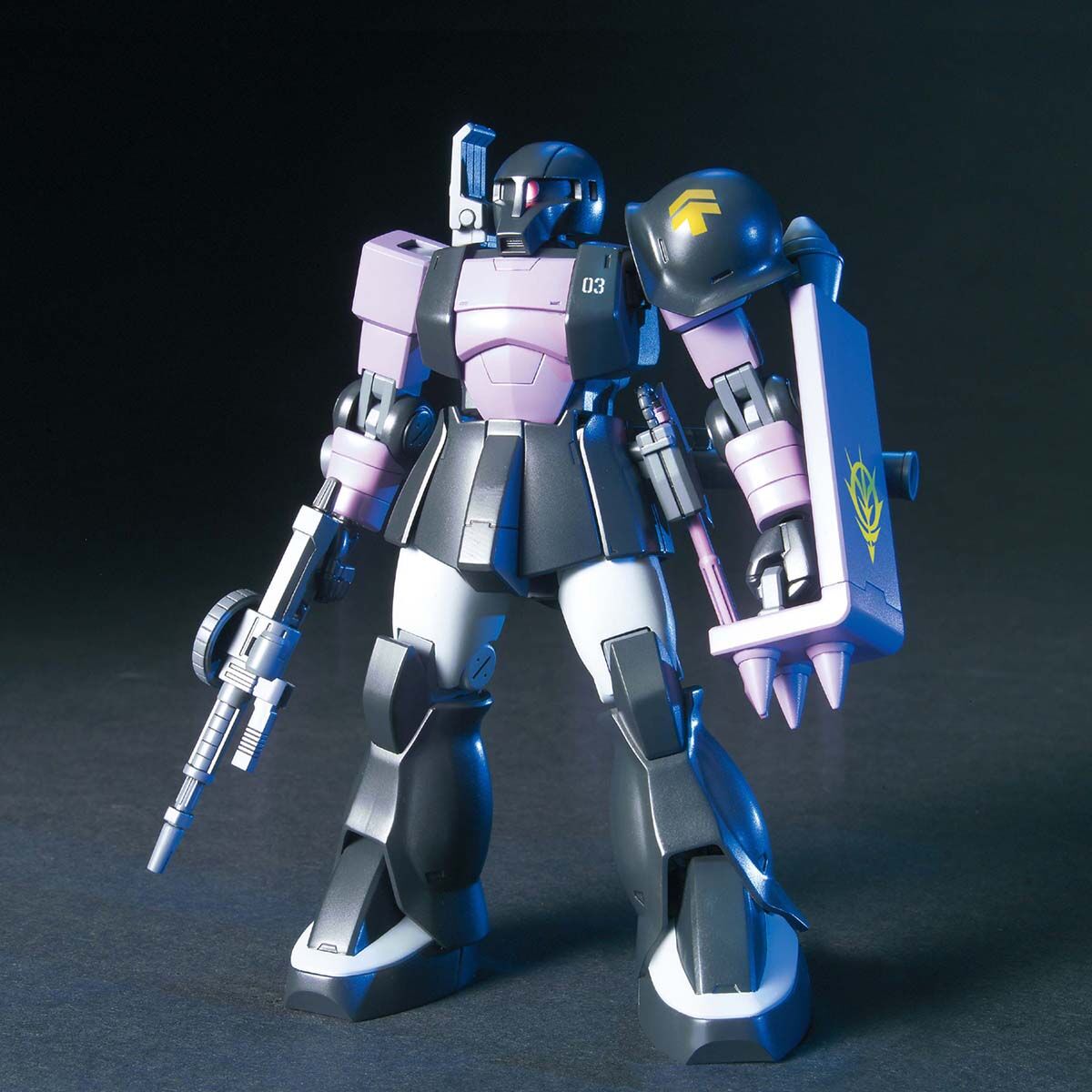 BANDAI HGUC 1/144 ZAKU I BLACK TRI STARS